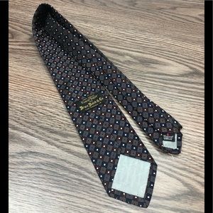 Robert Talbott Accessories - Robert Talbott Maroon, Navy & White Check Tie Robert Talbott Accessories - Robert Talbott Maroon, Navy & White Check Tie